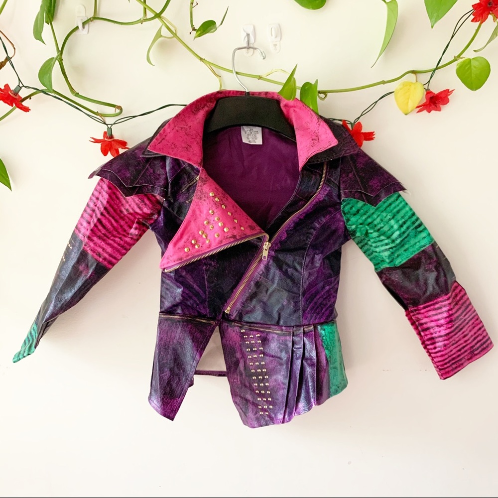 Disney Descendants "Mal" faux leather costume